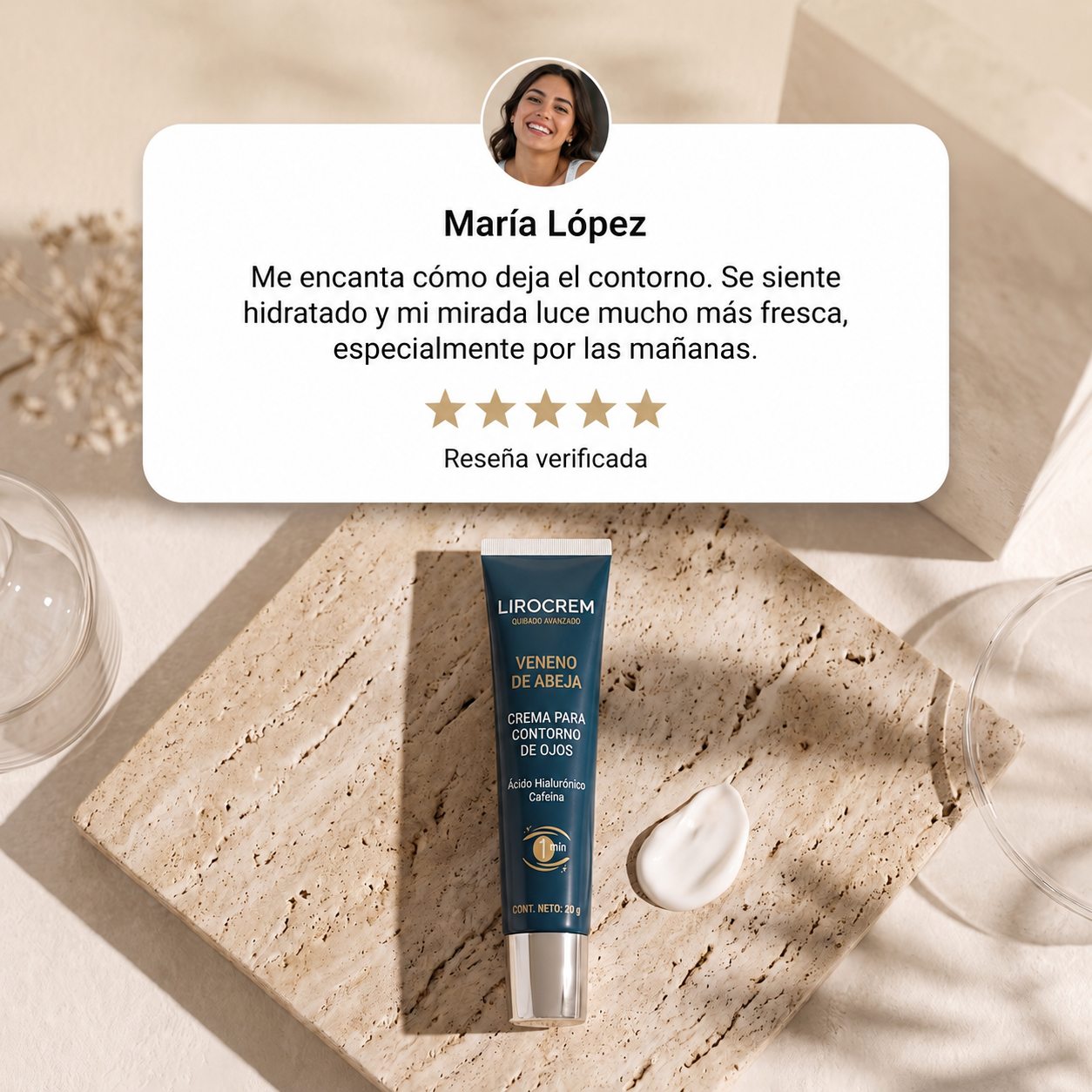 Crema para Ojeras y Bolsas